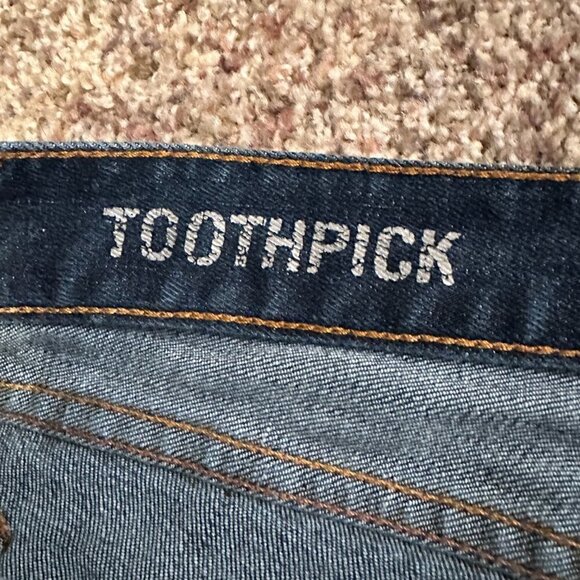 J. Crew Toothpick Mid Rise Dark Wash Skinny Ankle Jeans Size 6/28 - Picture 4 of 6